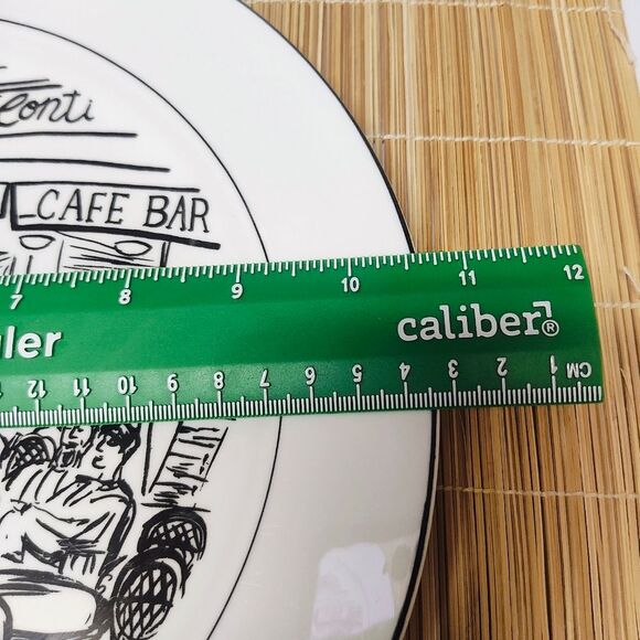 2 Mikasa dinner plates HK 114 "Parisian Scenes" by Susan Steinberg - VTG - Picture 10 of 10